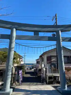 走水神社の鳥居