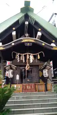 築土神社の本殿・本堂