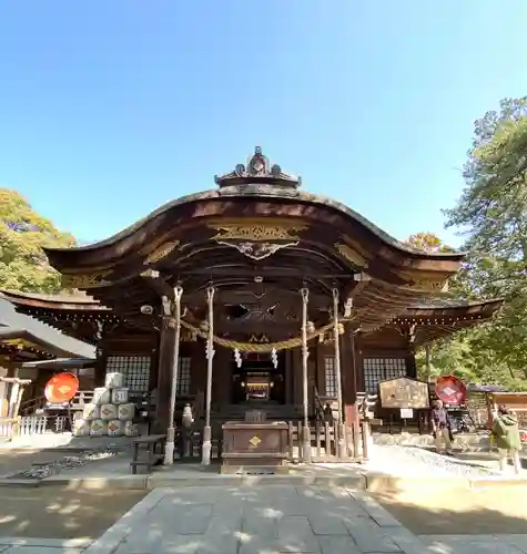 武田神社の本殿・本堂