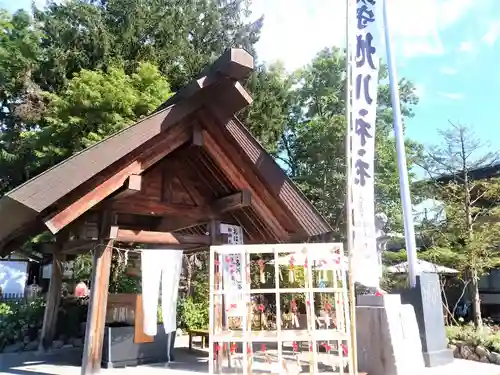 旭川神社の手水