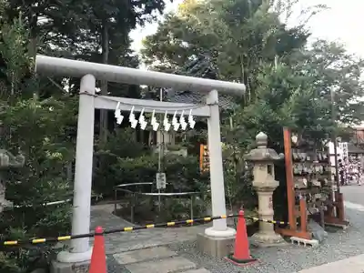 川越熊野神社の鳥居