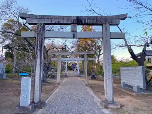 橘樹神社の鳥居