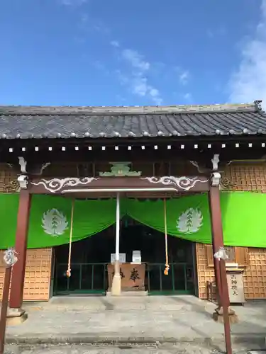藤ノ木白山神社の本殿・本堂