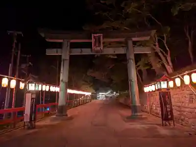 日光二荒山神社奥宮の鳥居