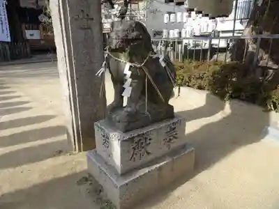 生野八坂神社の狛犬