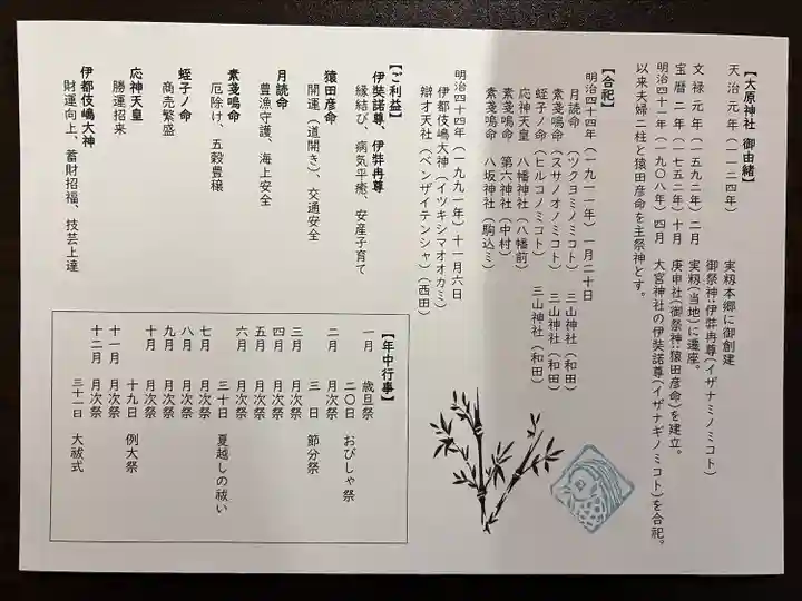 大宮・大原神社(千葉県)