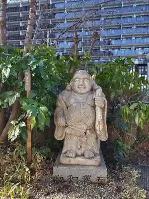 成子天神社の像