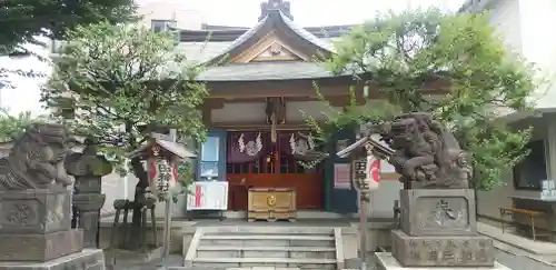 穏田神社の本殿・本堂