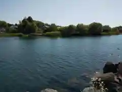 浮島神社の景色