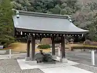岐阜護國神社の手水舎