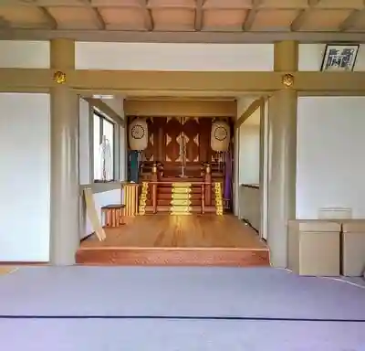 五明神明社の本殿