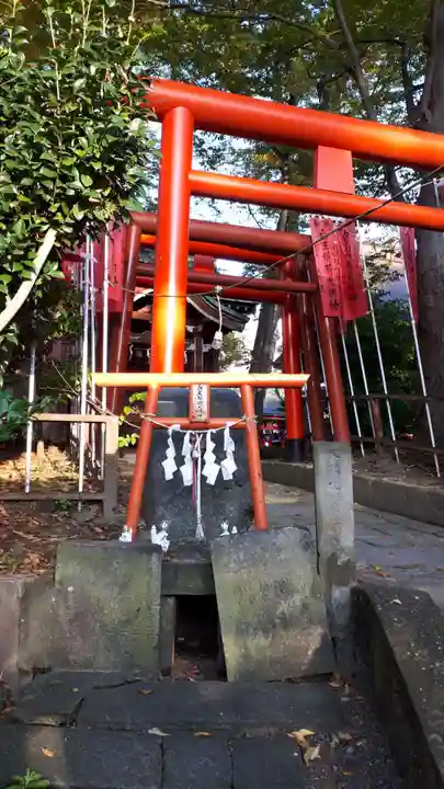安積國造神社の鳥居