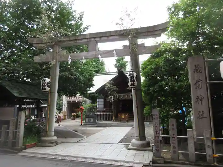 蔵前神社の鳥居
