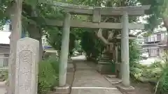 白山神社の鳥居