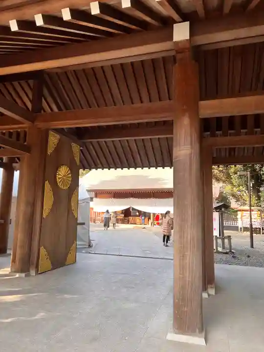 阿佐ヶ谷神明宮の山門・神門