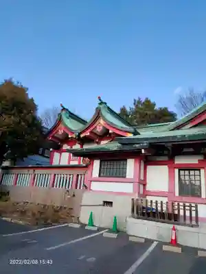 市谷亀岡八幡宮の本殿・本堂