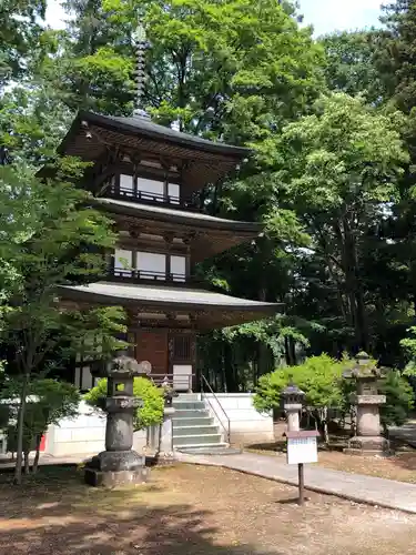 恵林寺の塔