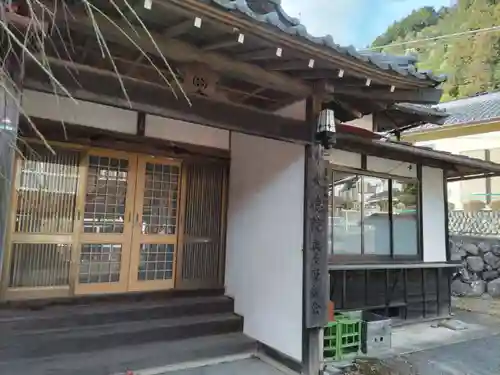 大徳院奥多摩教会の本殿・本堂