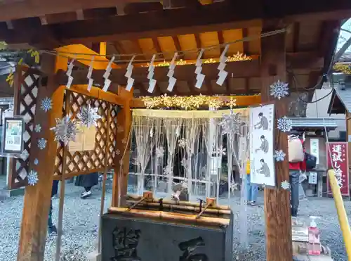 川越熊野神社の手水舎