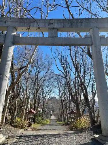 釧路一之宮 厳島神社の鳥居