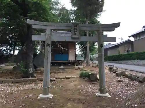 阿彌神社の鳥居