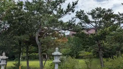 洞爺湖神社の自然