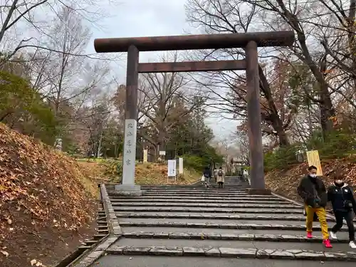 北海道神宮の鳥居