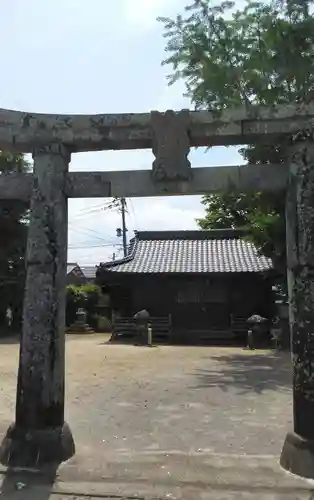 大魚神社の鳥居