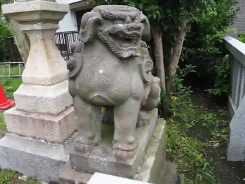 久里浜若宮神社の狛犬