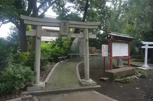 中嶋神社の鳥居