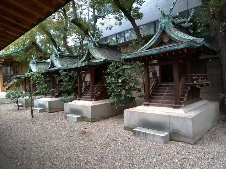 坐摩神社の末社・摂社