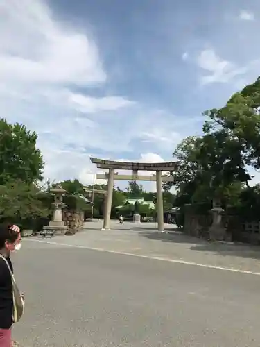 豊國神社の鳥居