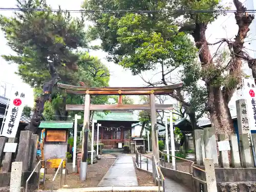 油江天神社の鳥居