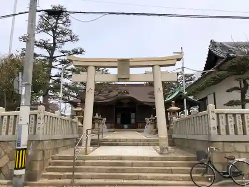 舞子六神社／まいこむの宮の鳥居