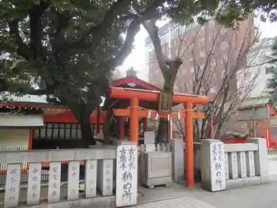 花園神社の鳥居