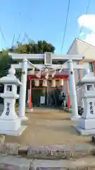 住吉平田神社の鳥居