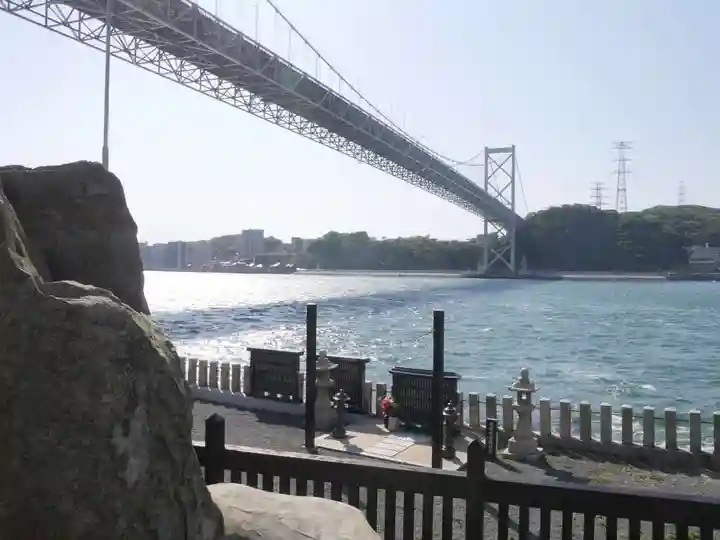 和布刈神社の景色