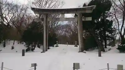 秋田県護國神社の鳥居