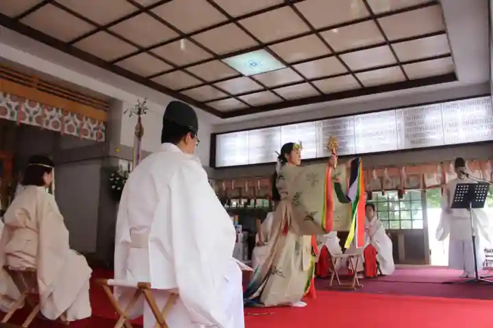 釧路一之宮 厳島神社の神楽
