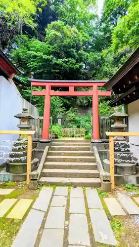 王子稲荷神社の鳥居