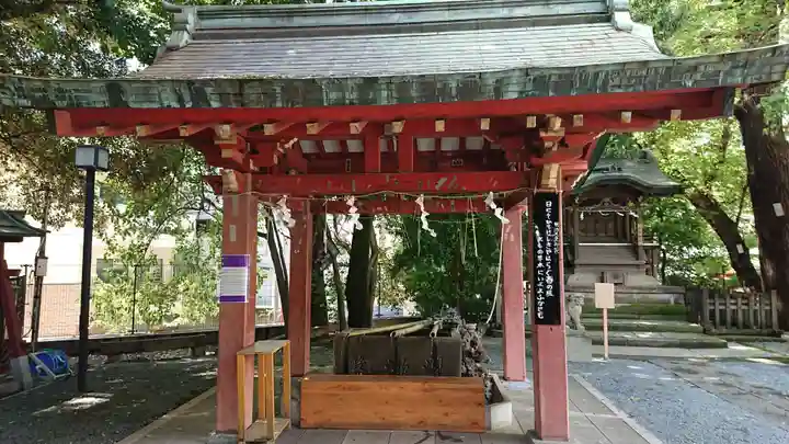 金王八幡宮の手水舎