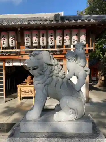 種貸社（住吉大社末社）の狛犬