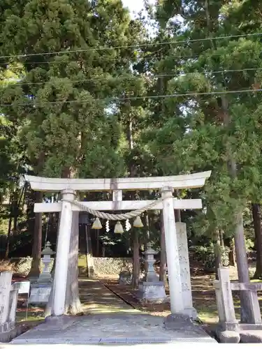 十五社神社の鳥居