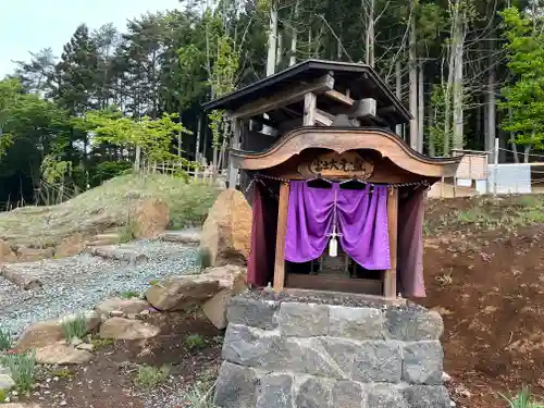 河口浅間神社の本殿