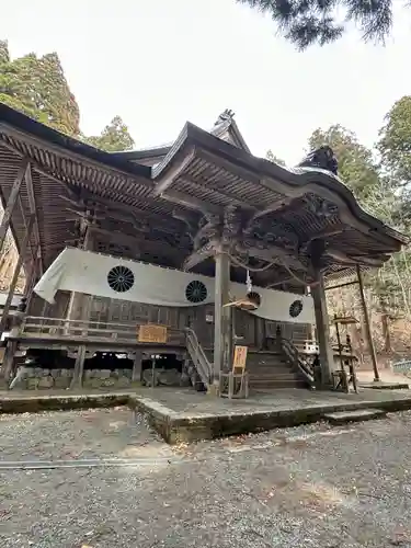 戸隠神社宝光社の本殿