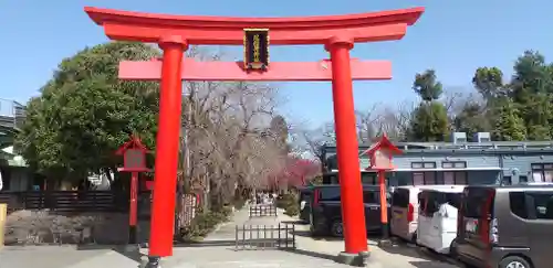 冠稲荷神社の鳥居