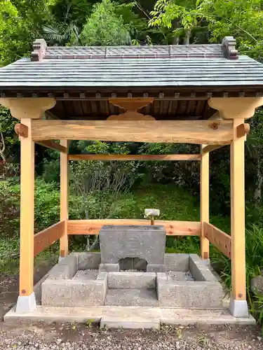 安房高野山妙音院の手水舎