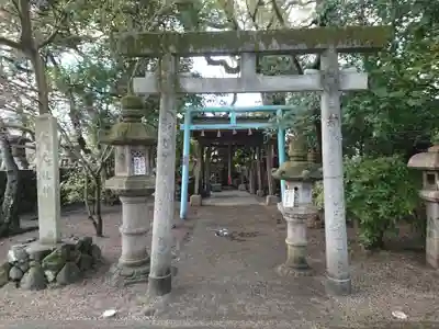 八幡神社の鳥居