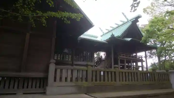 本塩豊受神社の本殿・本堂