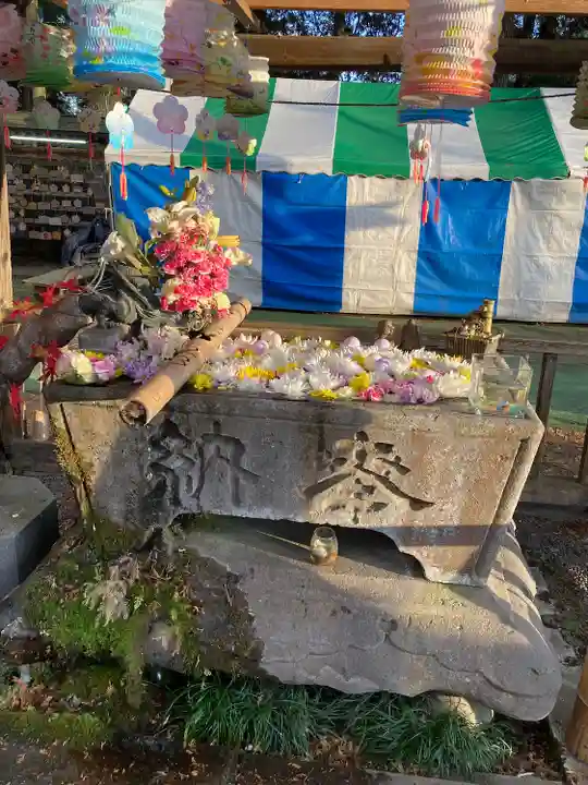 光丸山 法輪寺の手水舎